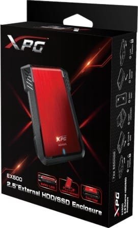 XPG EX500 External Enclosure Tool-Free SATA III USB 3.1 - Image 3