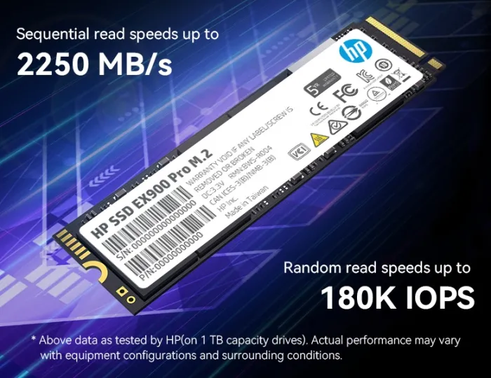 HP EX900 PRO M.2 SSD - Image 5