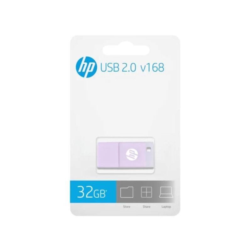 V168 USB2.0 Flash Drive | Blue, Purple - Image 4