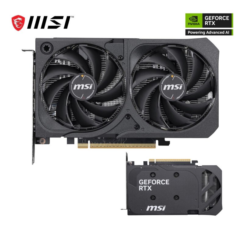 MSI GeForce RTX 5050 SHADOW 2X OC 8GB GDDR6 Graphics Card - Image 2