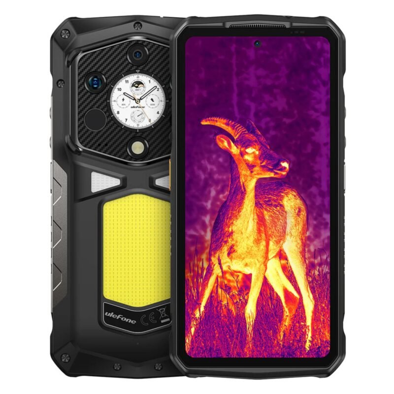 Ulefone Armor 29 Pro Thermal Version 5G Rugged Smartphone, 16GB RAM + 512GB Storage, 21200mAh Battery, Thermal Camera 640×512, 6.67" FHD+ AMOLED 120Hz Display, 50MP Triple Camera, Android 15, IP68/IP69K, NFC - Image 9