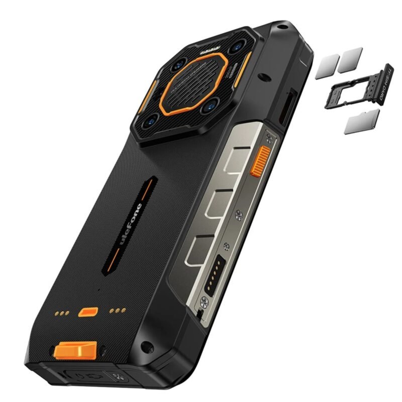 Ulefone Armor 26 Ultra Walkie-Talkie 5G Rugged Smartphone | 24GB RAM + 512GB Storage | 15600mAh Battery | 120W Fast Charging | DMR Digital & Analog Two-Way Radio | 200MP Camera | IP68/IP69K Waterproof | Android 13 - Image 8