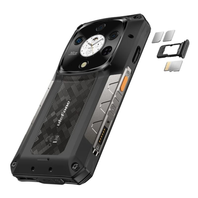 Ulefone Armor 28 Pro 5G Rugged Smartphone, 16GB RAM + 512GB Storage, 6.67" 120Hz AMOLED Display, 50MP Sony IMX989 Camera, 64MP Night Vision, 10600mAh Battery, 120W Fast Charging, IP68/IP69K Waterproof, Android 15 - Image 2