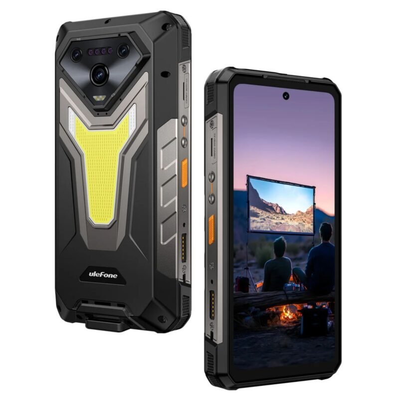 Ulefone Armor 34 Pro+ Rugged 5G Smartphone | 16GB RAM + 512GB ROM | 25500mAh Battery | Built-in 150-Lumen DLP Projector | 6.95" FHD+ 120Hz Display | 50MP Triple Camera | IP68/IP69K | Android 15 - Image 2