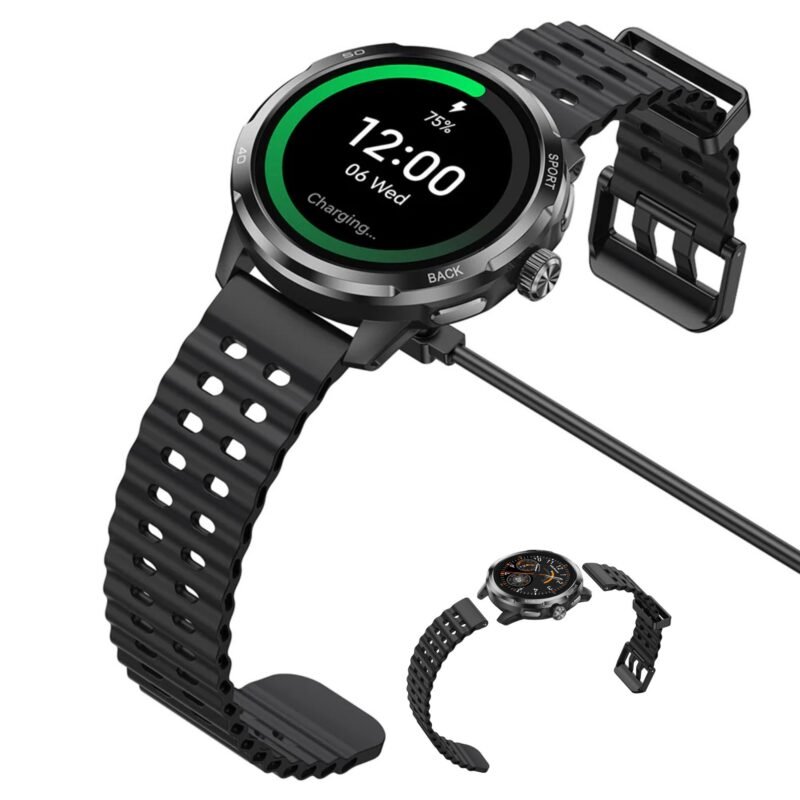 Ulefone Armor Watch Pro Rugged Smartwatch | 1.50" AMOLED Display | AI Assistant & AI Watch Face | GPS Tracking | 5ATM Waterproof | IP68/IP69K | MIL-STD-810H | 410mAh Battery | Sleep, Heart Rate & SpO₂ Monitoring - Image 10