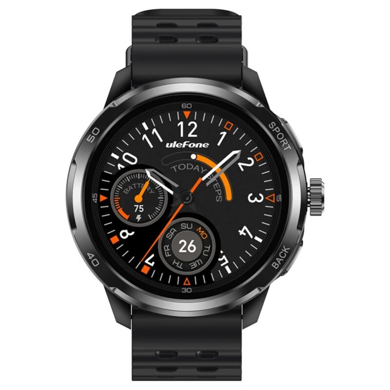 Ulefone Armor Watch Pro Rugged Smartwatch | 1.50" AMOLED Display | AI Assistant & AI Watch Face | GPS Tracking | 5ATM Waterproof | IP68/IP69K | MIL-STD-810H | 410mAh Battery | Sleep, Heart Rate & SpO₂ Monitoring - Image 13